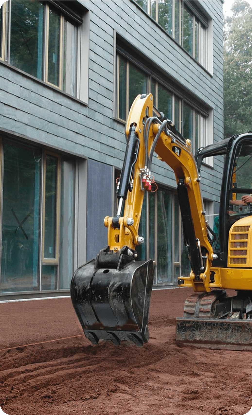 Excavator Digging