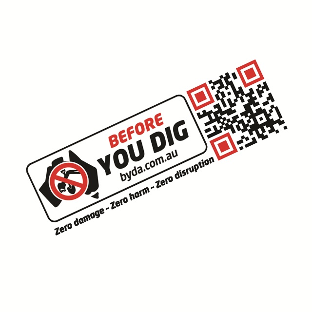 Large BYDA Stickers