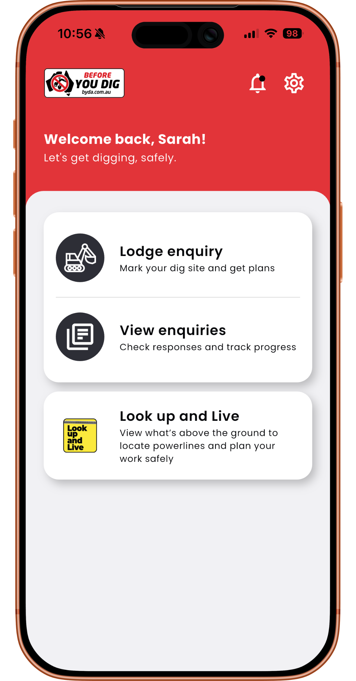 BYDA App Update: New features to support safer planning - BYDA